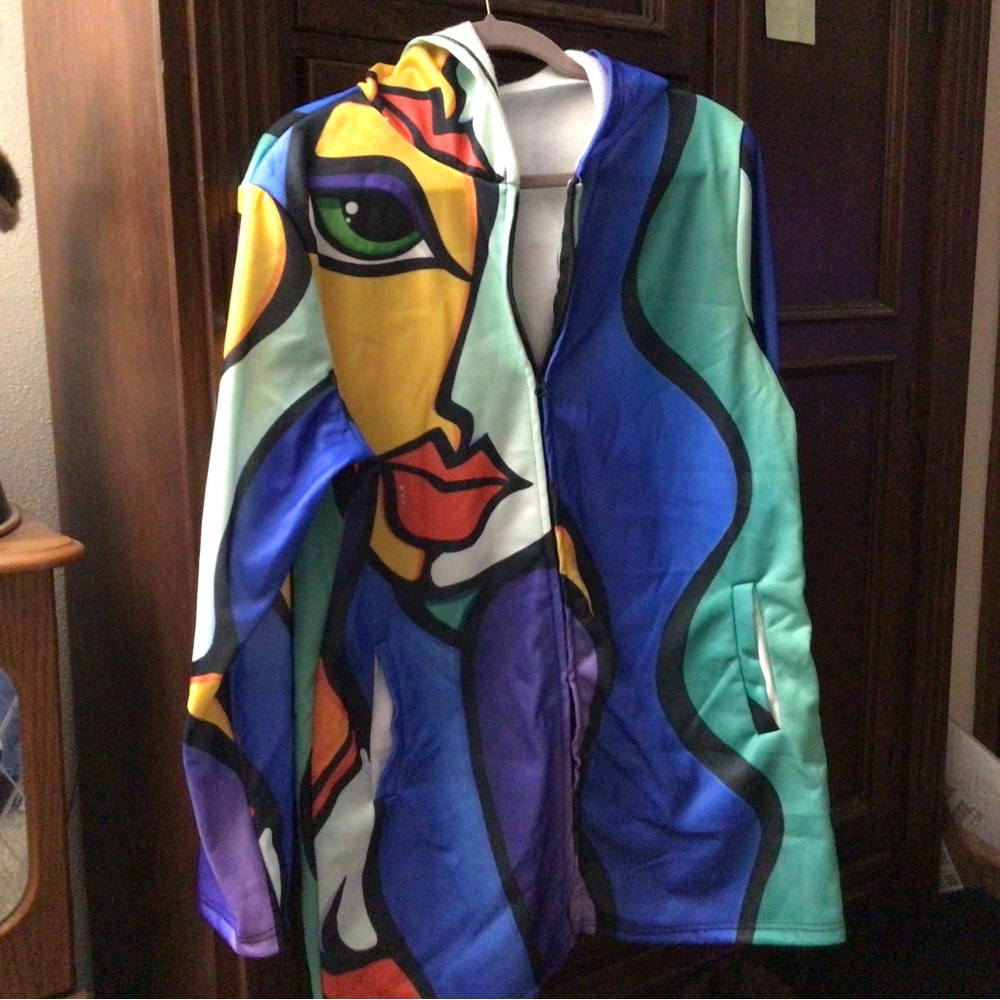 Colorful Abstract Women's Jacket